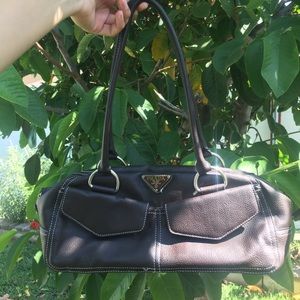 Brown vintage Prada bag !